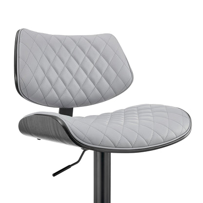 Sgabello da bar LeMas nero / grigio