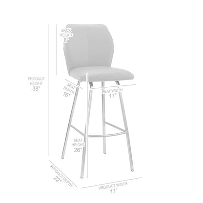 Sgabello da bar Andy***Fuori produzione