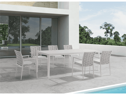 Sedia da pranzo Nita Loop in Griege