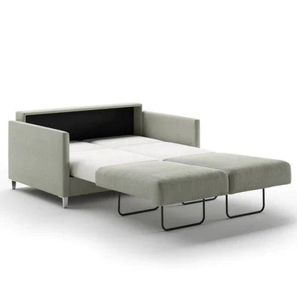 Divano letto Luanto Erin 59 in tessuto grigio scuro