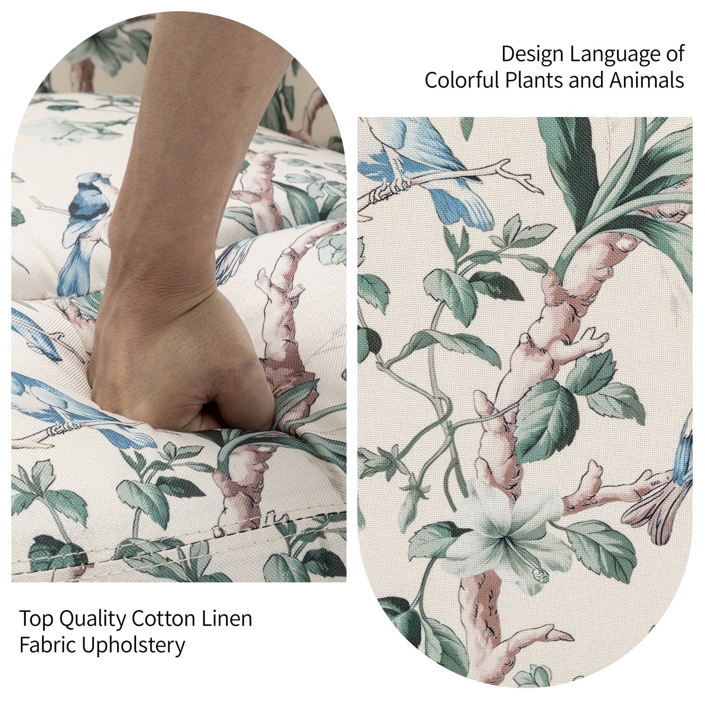 Poltrona reclinabile girevole manuale con schienale a spinta, modello W 29'', set da 2