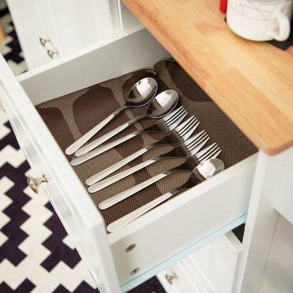 Carrello da cucina Sophia &amp; William con ribaltina e piano in legno di caucciù, carrello da cucina con ruote e ampio mobiletto portaoggetti