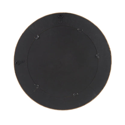 Specchio da parete rotondo in corda di iuta naturale Madison Park Cove 26