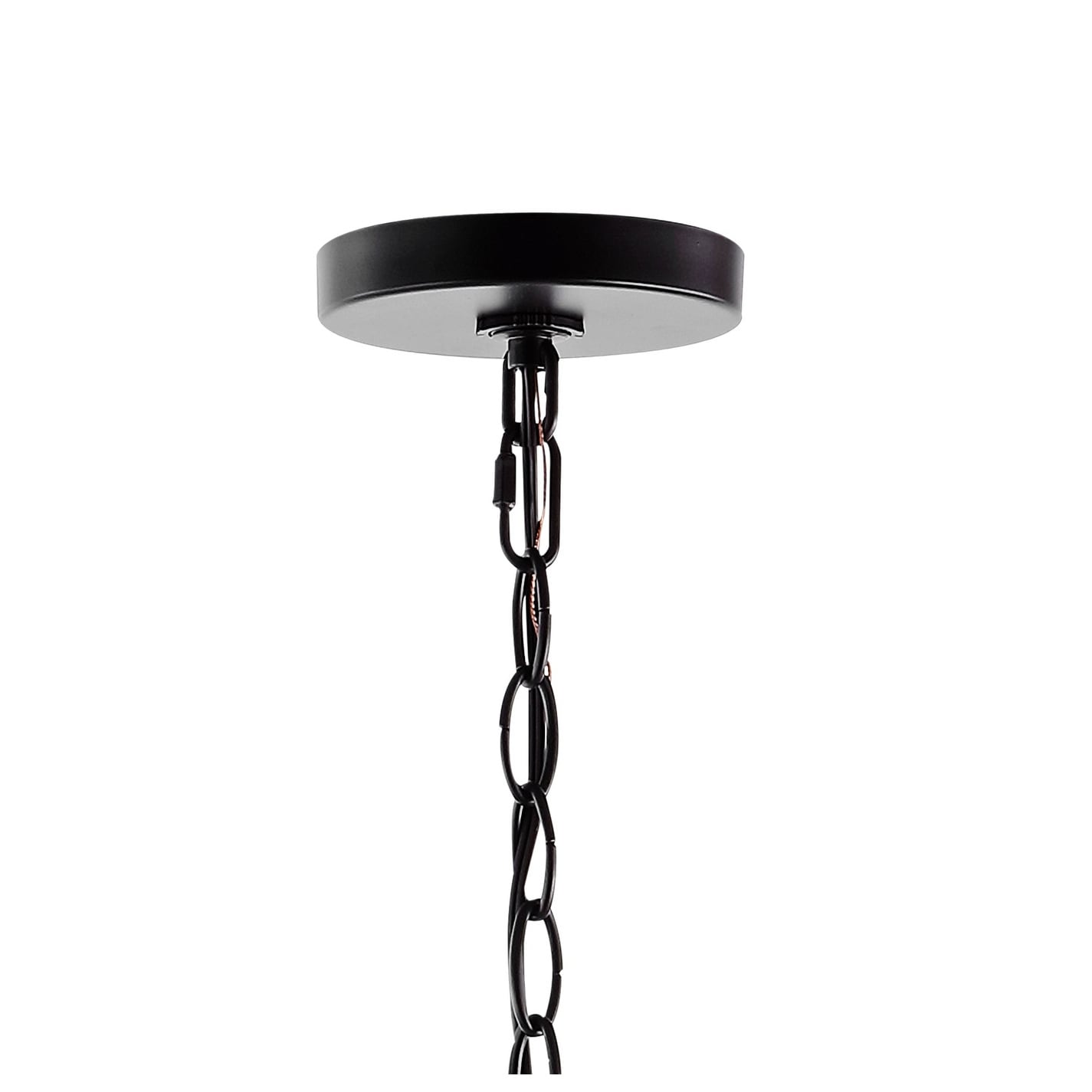 Lampadario a LED in ferro a 6 luci da 34,75 pollici, di JONATHAN Y