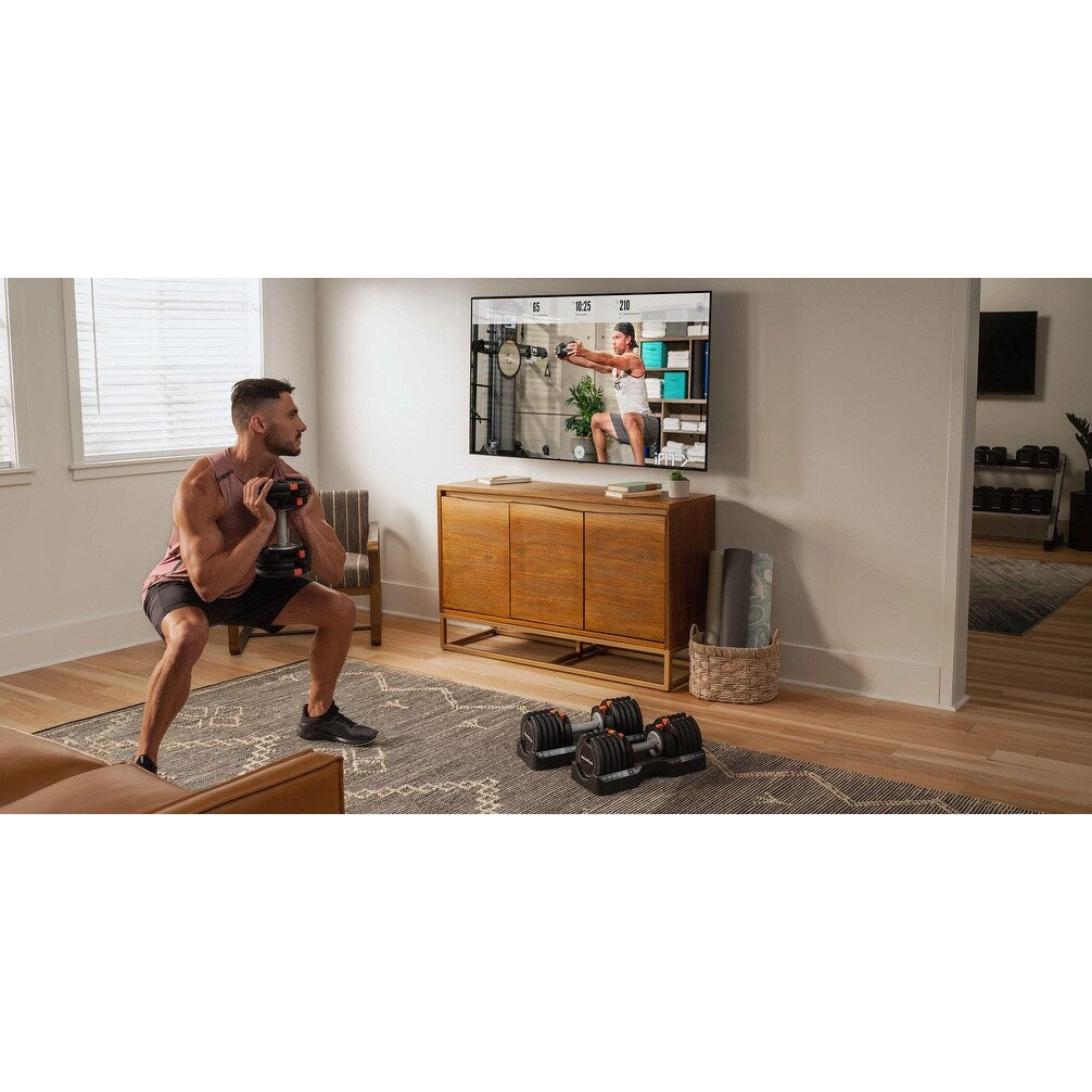 Set di manubri NordicTrack da 55 libbre con selezione del peso