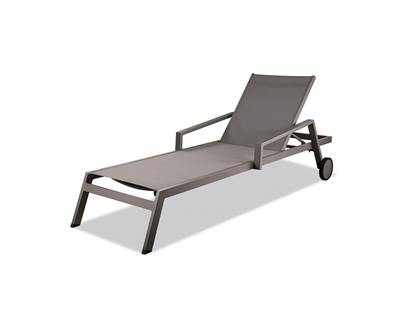 Chaise longue da esterno Lovell: set da 2