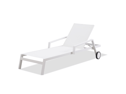Chaise longue da esterno Lovell: set da 2