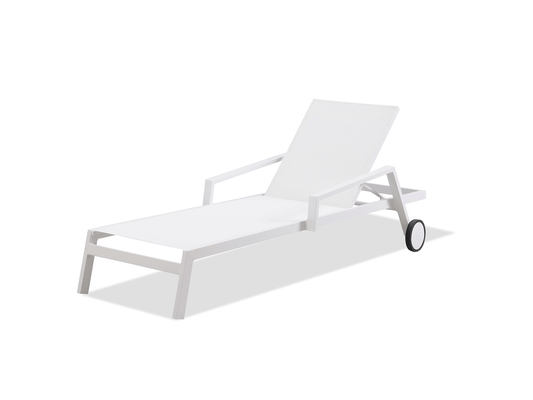 Chaise longue da esterno Lovell: set da 2