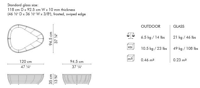 TAVOLINO DA CAFFÈ OASIS