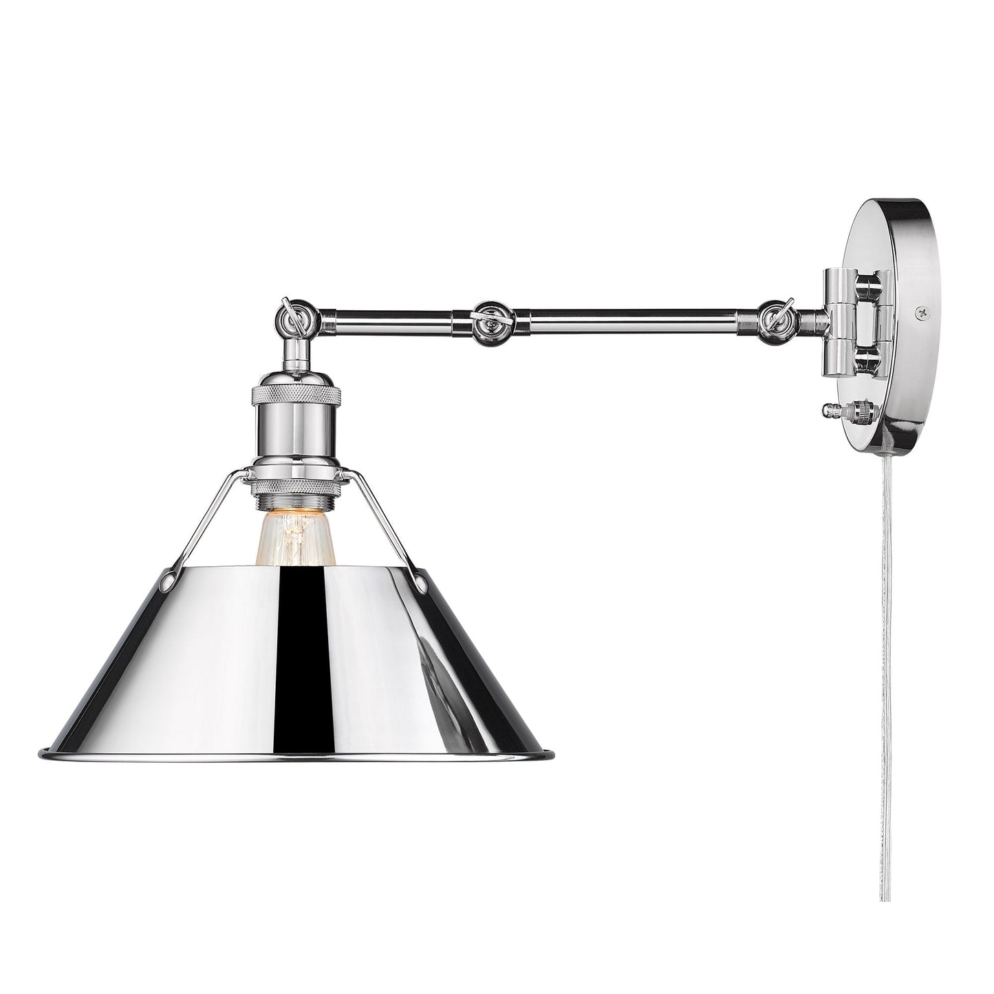 Applique da parete snodabile Orwell a 1 luce