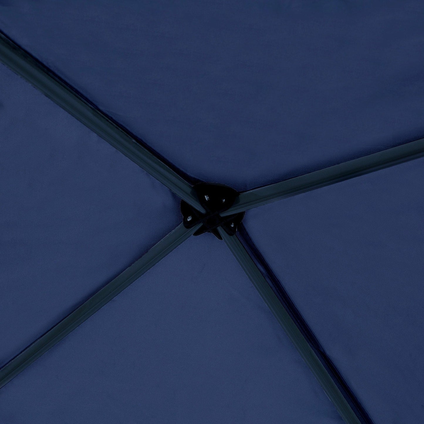 Tendalino pieghevole Outsunny da 10' x 10' resistente con rete laterale rimovibile, design di facile installazione, per feste all'aperto