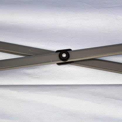 Tendalino pieghevole Outsunny Heavy Duty con telaio robusto, tetto anti-UV, borsa per il trasporto per patio, cortile, spiaggia, giardino