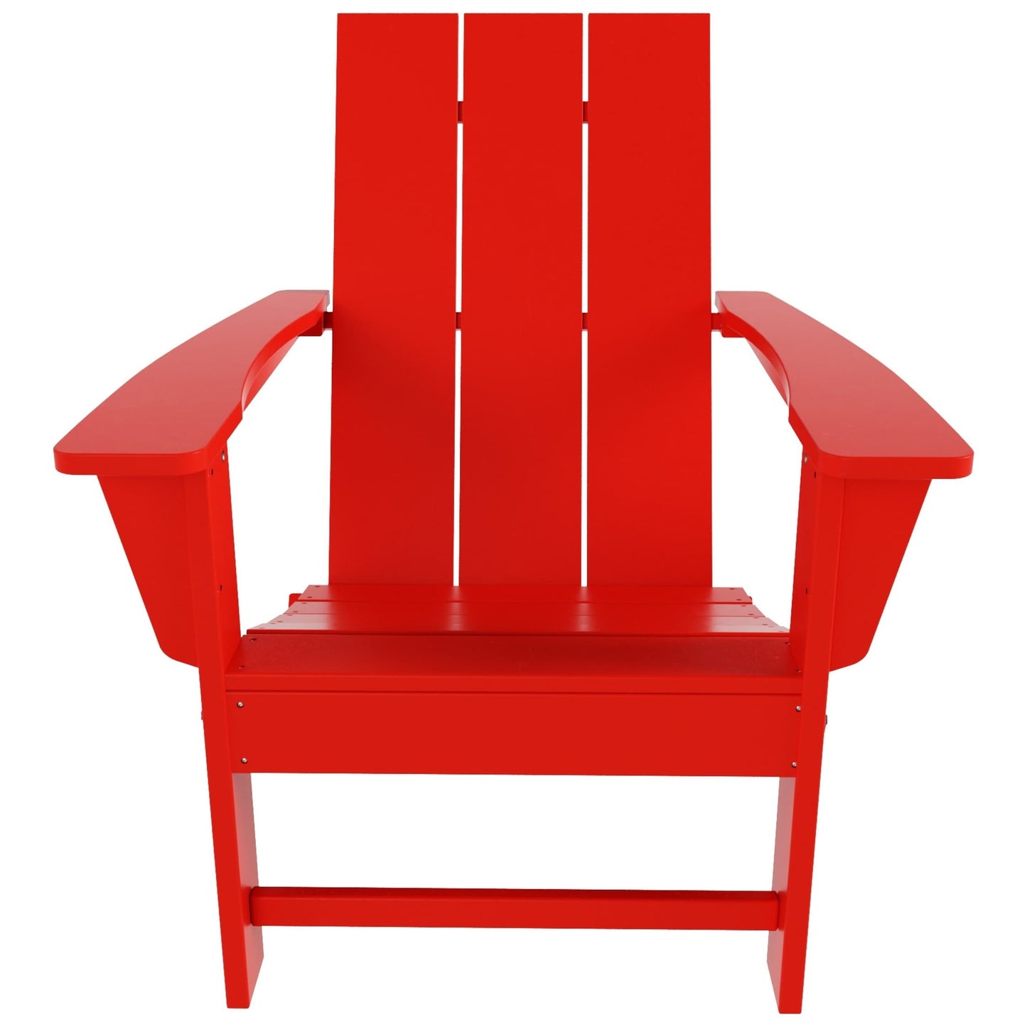 Sedia Adirondack pieghevole moderna ed ecologica per uso commerciale e residenziale, adatta a tutte le condizioni atmosferiche, Polytrends Shoreside