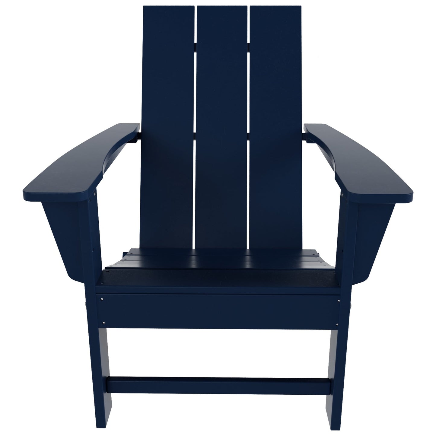 Sedia Adirondack pieghevole moderna ed ecologica per uso commerciale e residenziale, adatta a tutte le condizioni atmosferiche, Polytrends Shoreside