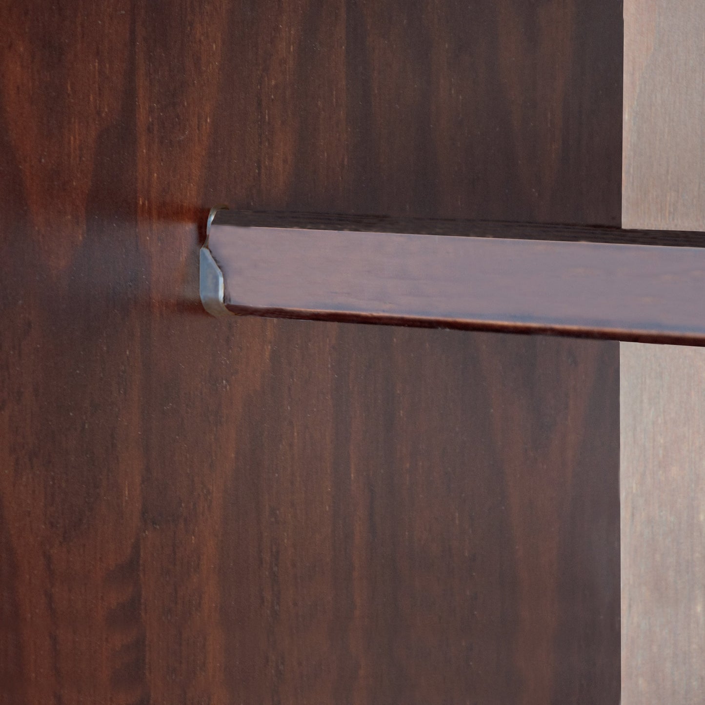 Armadio guardaroba Kyle a 4 ante in legno massello al 100% di Palace Imports con ante in legno massello o a specchio