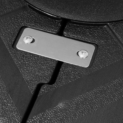 Base per ombrellone a sbalzo da 220 libbre con ruote per patio Pellebant - N/D