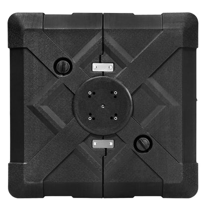 Base per ombrellone a sbalzo da 220 libbre con ruote per patio Pellebant - N/D