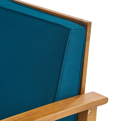 Set da esterno Perla in legno di acacia da 7 pezzi di Christopher Knight Home