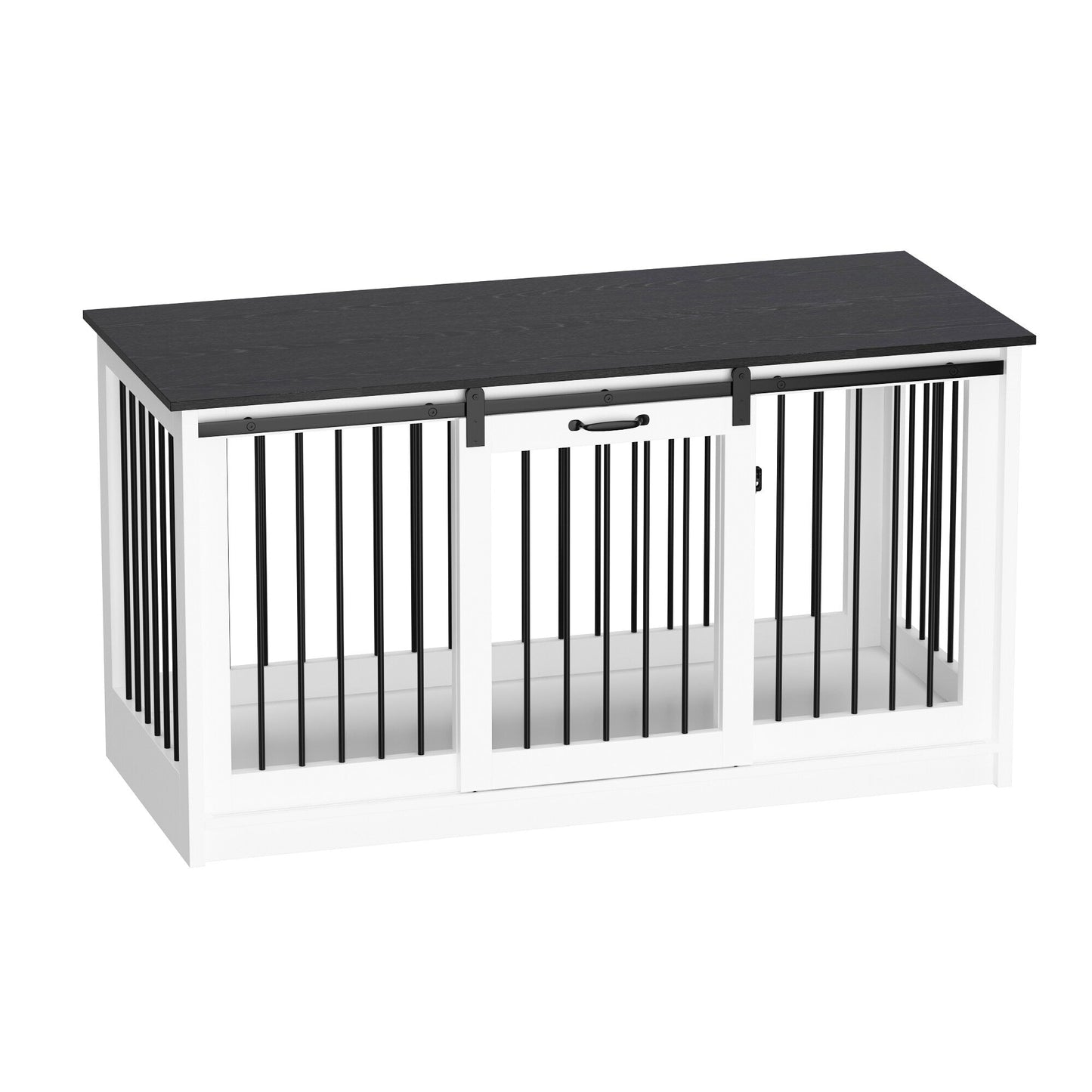 Pet Residence con rinforzo in tubo di ferro, elegante e robusta cuccia per cani