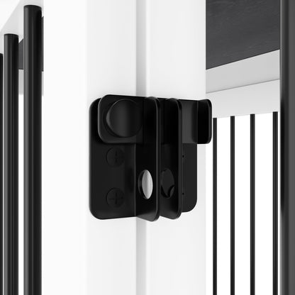 Pet Residence con rinforzo in tubo di ferro, elegante e robusta cuccia per cani