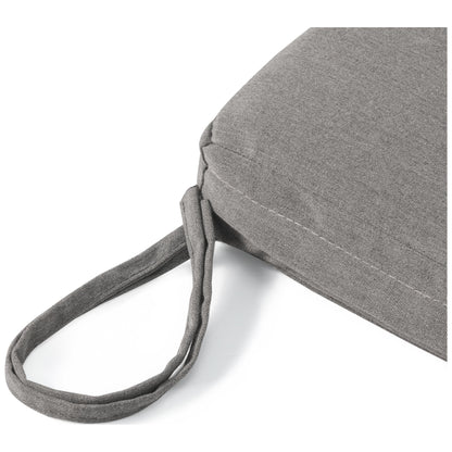 Cuscini per chaise longue da esterno Polytrends resistenti allo sbiadimento e adatti a tutte le stagioni - (set da 2)