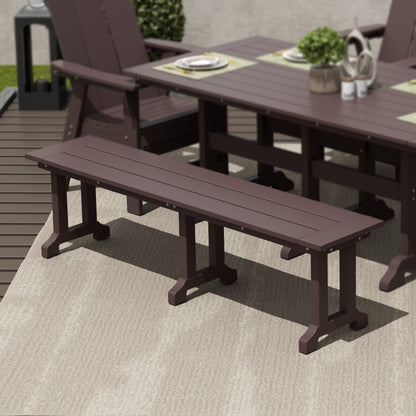Panca da esterno Polytrends Laguna Hdpe All Weather Patio 65