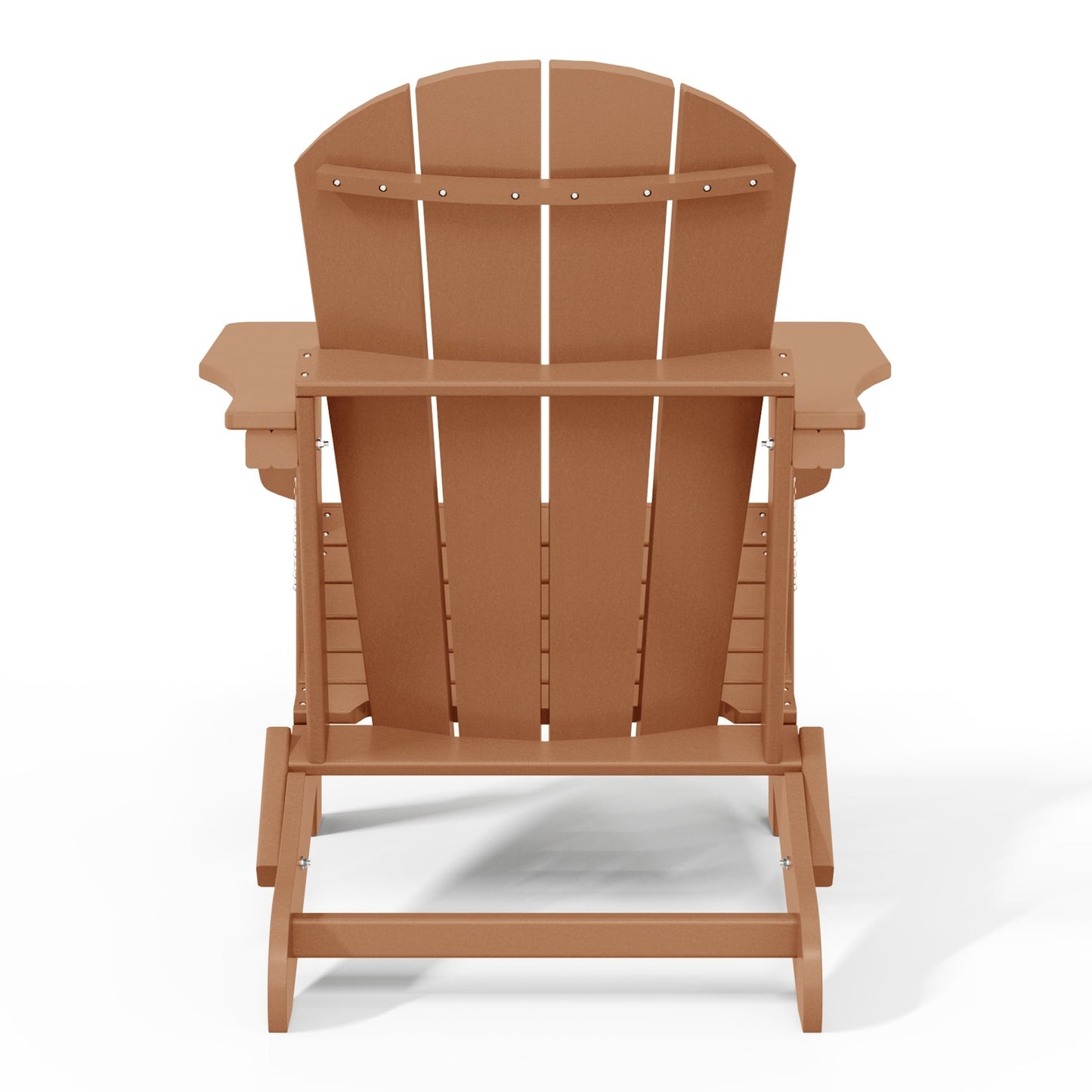 Sedia Adirondack pieghevole per esterni e patio, resistente allo sbiadimento e a tutte le condizioni atmosferiche, Polytrends Laguna