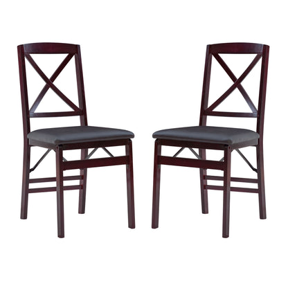 Sedia pieghevole Porch &amp; Den Espresso (set da 2)