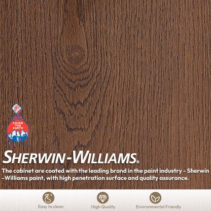 Mobile bagno Porto con piano in pietra di quarzo bianco senza specchio