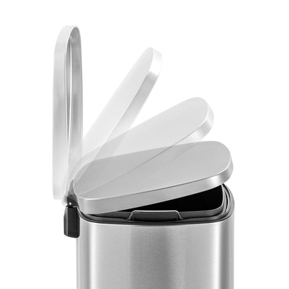 Qualiazero 13,2 GAL più DUE cestini per la spazzatura rettangolari da 1,3 GAL - Family Combo