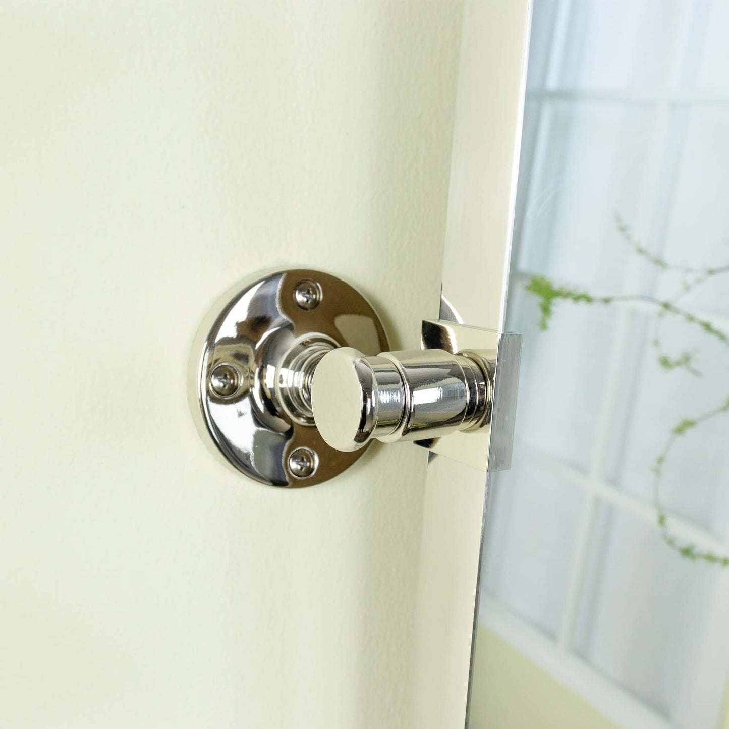 Specchio da parete in metallo girevole e inclinabile rettangolare Jonathan TEHOME