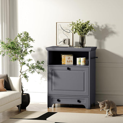 Stazione di alimentazione per cani Roomfitters con 2 ciotole rialzate per cani, stazione di alimentazione per animali domestici inclinabile