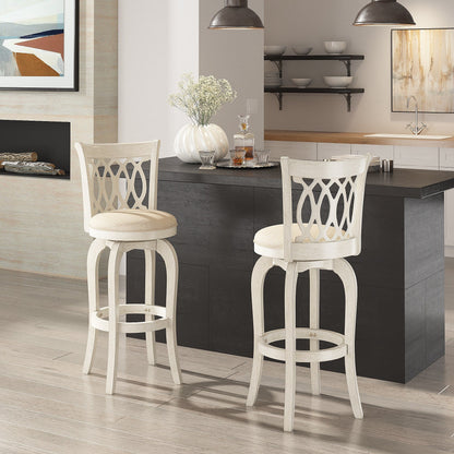 Sgabello da bar girevole con schienale a spirale Rovinj