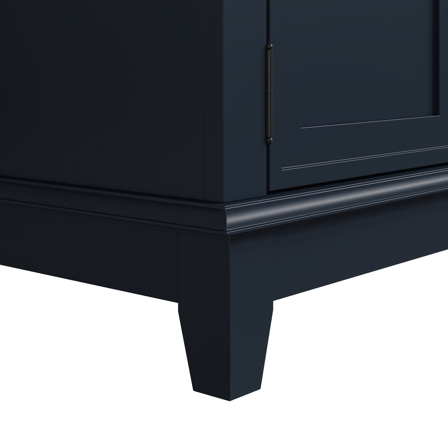 Mobile TV rustico da 72 pollici con ripiani regolabili, spazio nascosto - Larghezza 72 pollici