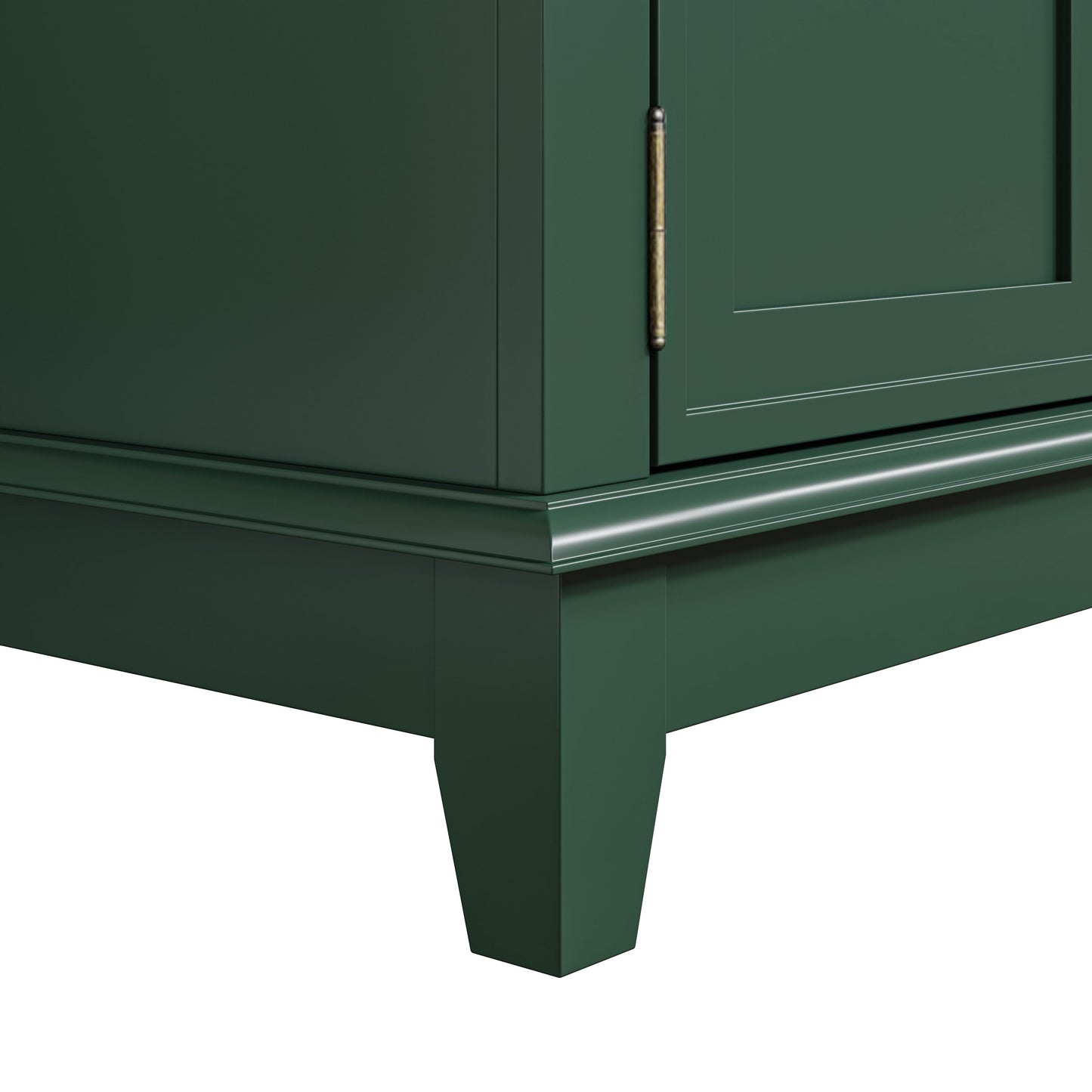 Mobile TV rustico da 72 pollici con ripiani regolabili, spazio nascosto - Larghezza 72 pollici