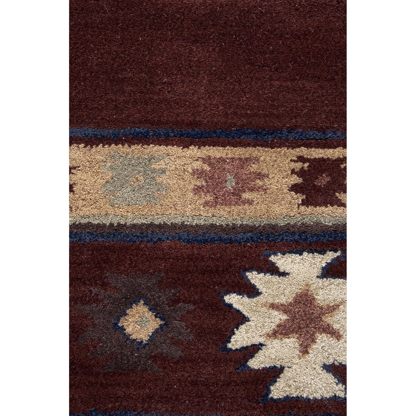 Tappeto in lana annodato a mano Alora Decor Ryder Southwestern