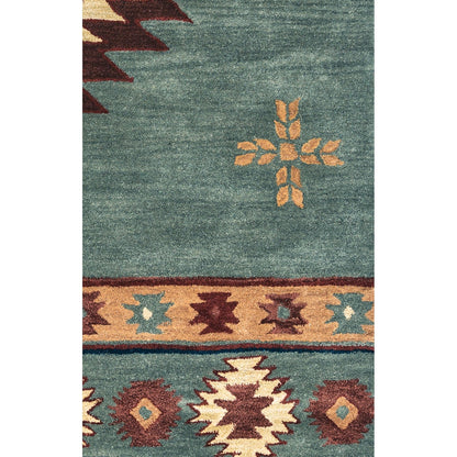 Tappeto in lana annodato a mano Alora Decor Ryder Southwestern