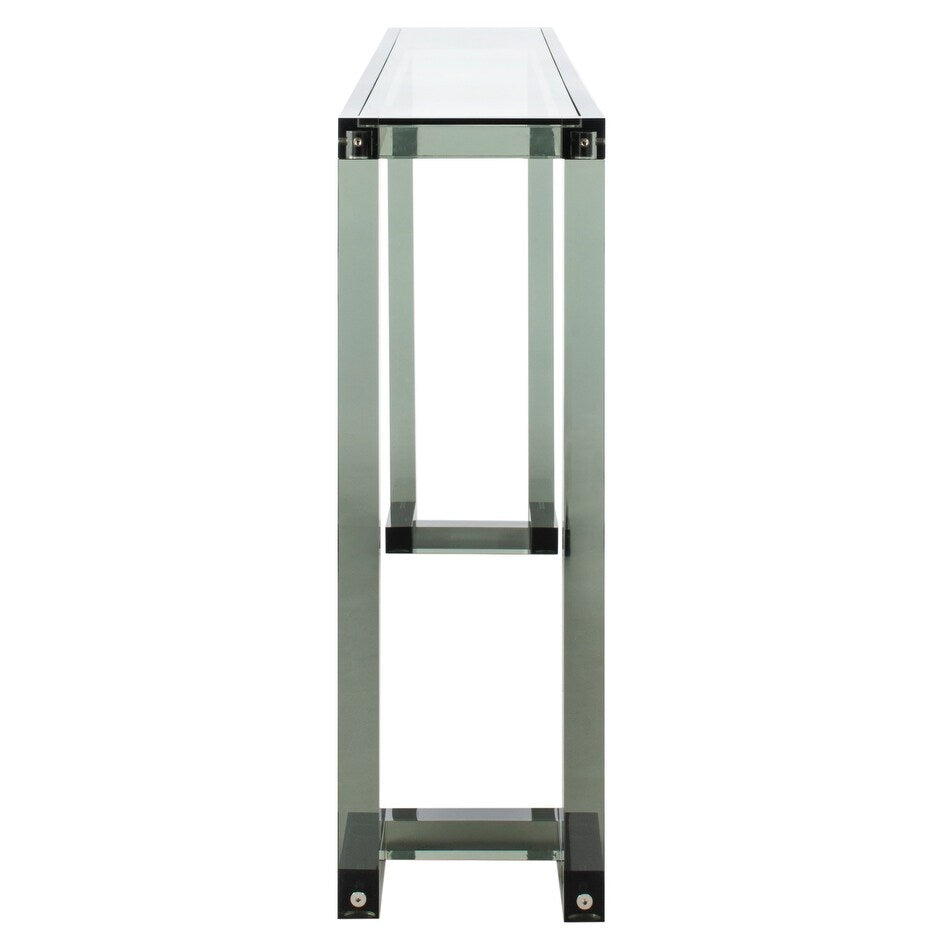 Tavolo consolle in acrilico SAFAVIEH Couture Camryn - Trasparente - 60 L x 10 P x 30 A - 52 L x 10 P x 30 A