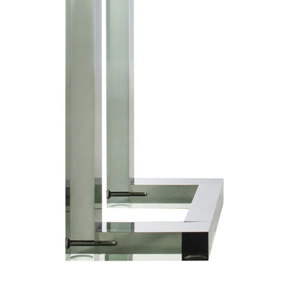 Tavolo consolle in acrilico SAFAVIEH Couture Camryn - Trasparente - 60 L x 10 P x 30 A - 52 L x 10 P x 30 A