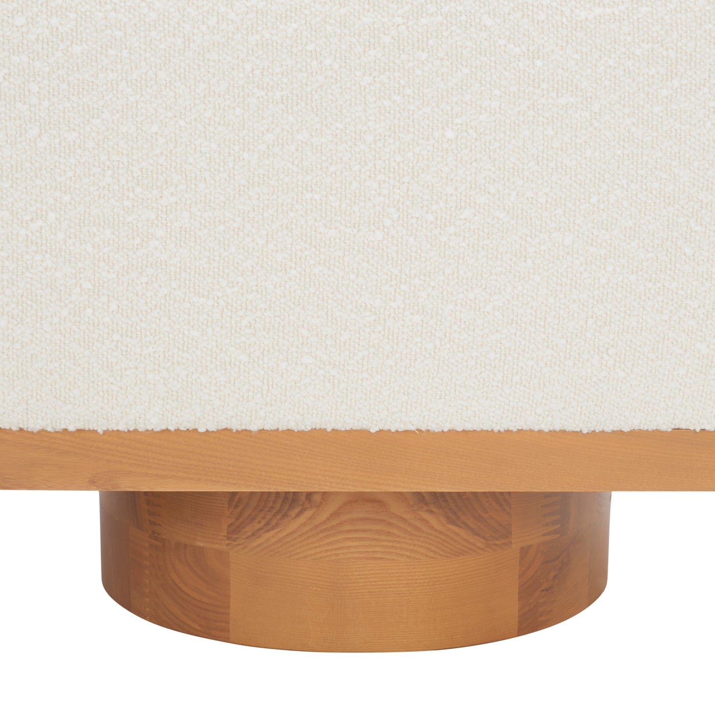 Panca portaoggetti SAFAVIEH Couture Sunneva Boucle - 61 pollici di larghezza x 20 pollici di profondità x 19 pollici di altezza - 61 pollici di larghezza x 20 pollici di profondità x 19 pollici di altezza