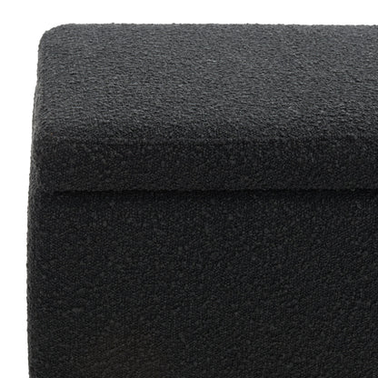 Panca portaoggetti SAFAVIEH Couture Sunneva Boucle - 61 pollici di larghezza x 20 pollici di profondità x 19 pollici di altezza - 61 pollici di larghezza x 20 pollici di profondità x 19 pollici di altezza