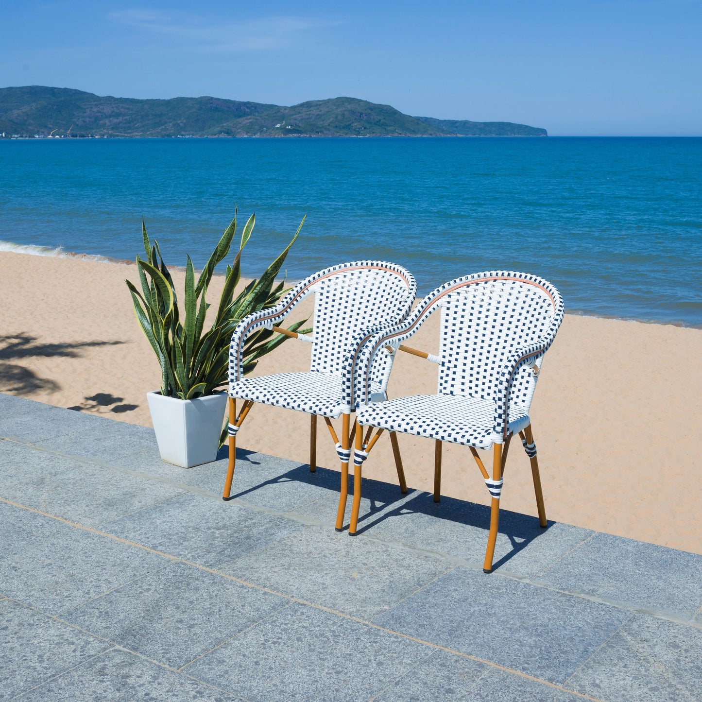 Poltrona SAFAVIEH Doreth (set di 2) - 23Lx36Px25A