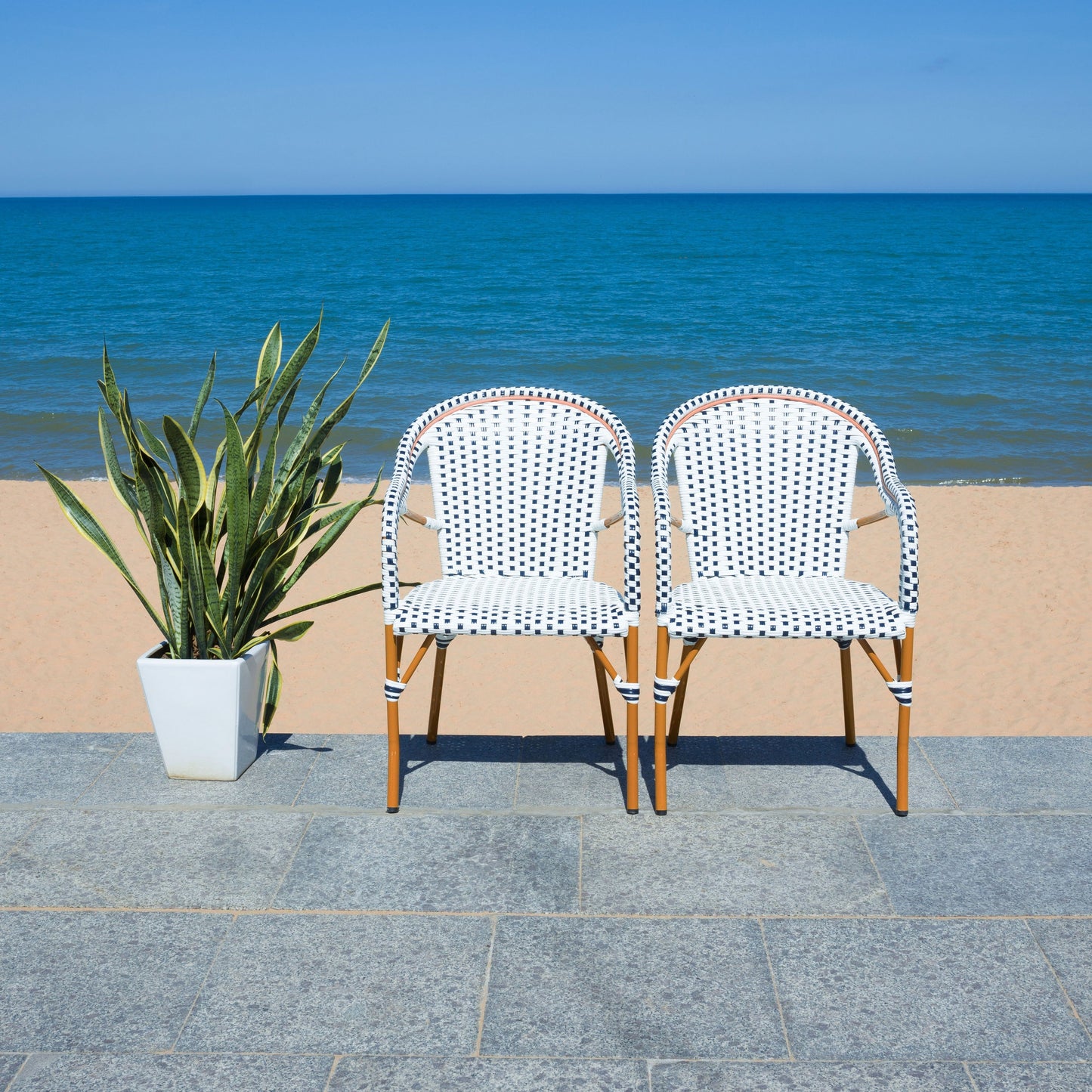 Poltrona SAFAVIEH Doreth (set di 2) - 23Lx36Px25A