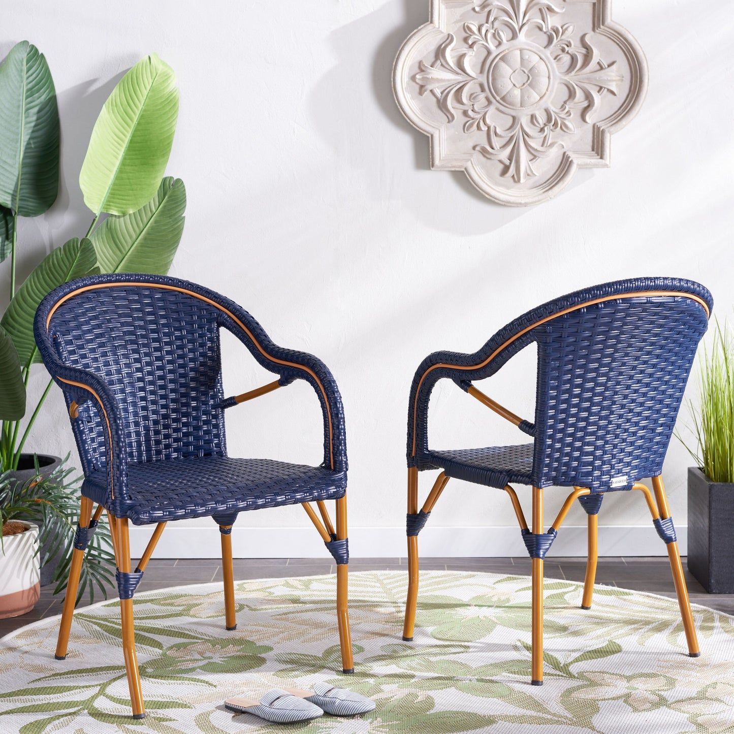 Poltrona SAFAVIEH Doreth (set di 2) - 23Lx36Px25A