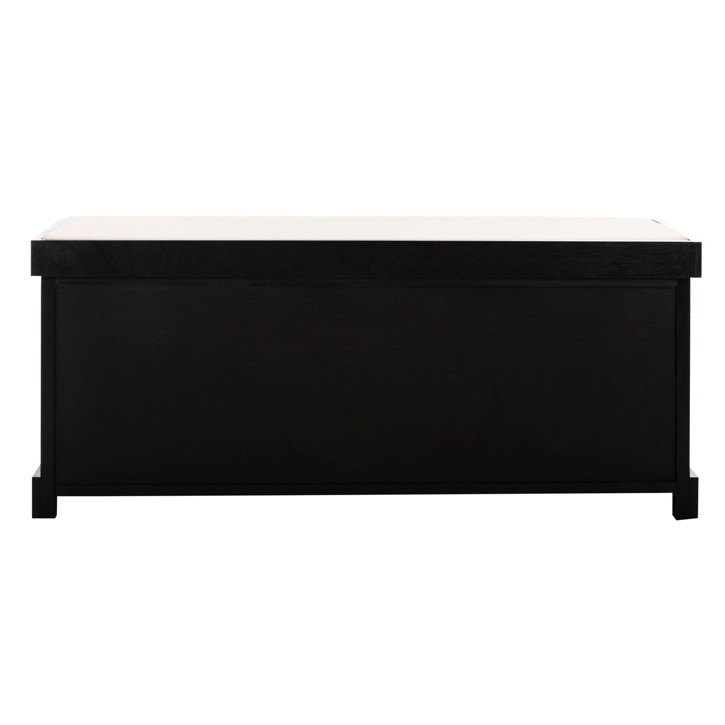 Panca contenitore SAFAVIEH Eola grigio/bianco - 47 x 16,1 x 19,9 - 47Lx16Px20A