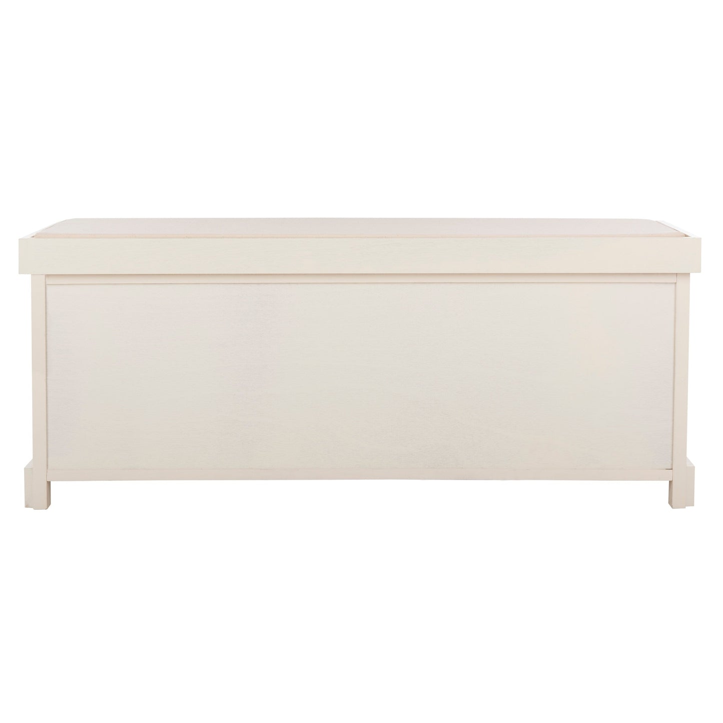 Panca contenitore SAFAVIEH Eola grigio/bianco - 47 x 16,1 x 19,9 - 47Lx16Px20A