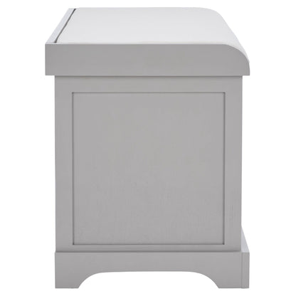 Panca portaoggetti intrecciata Euphemia marrone SAFAVIEH - 33,5 x 16,1 x 19,9 - 34Lx16Px20A