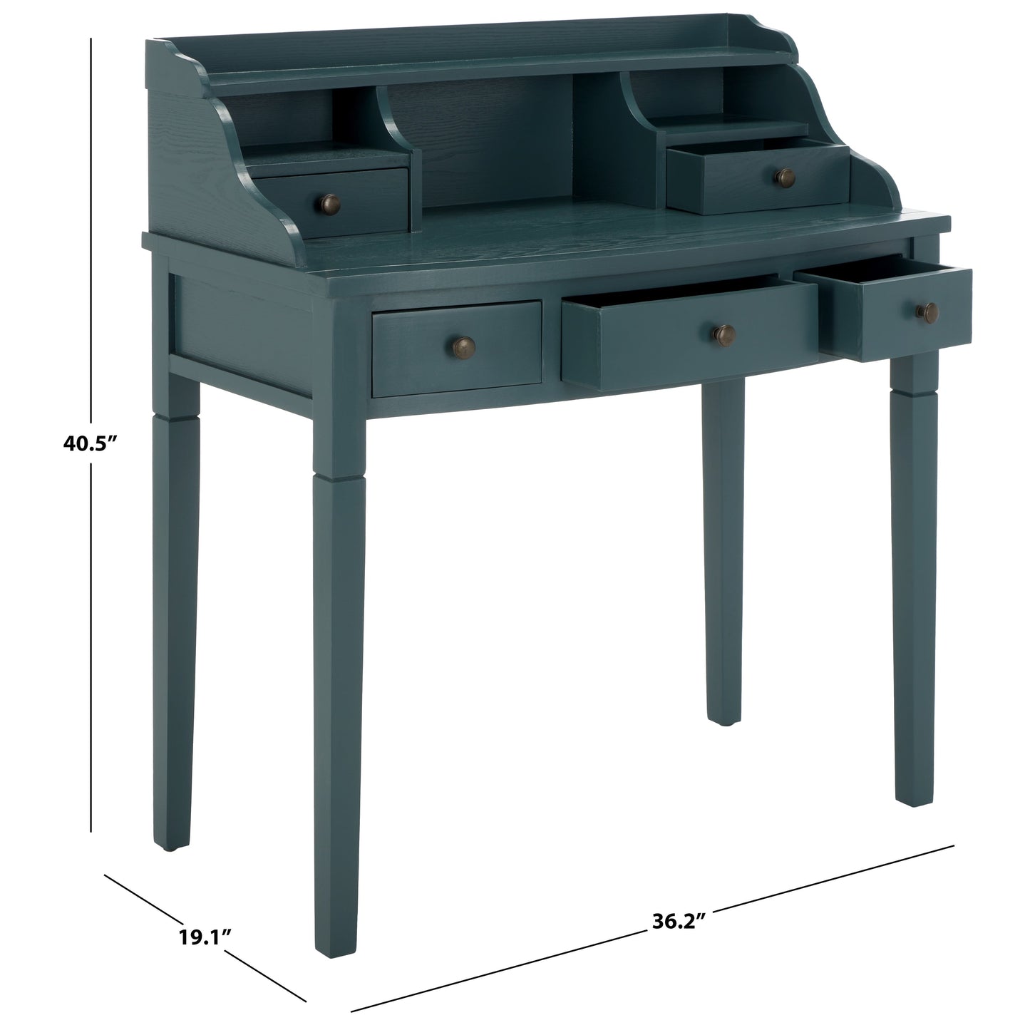 Scrivania da ufficio SAFAVIEH Leana a 5 cassetti