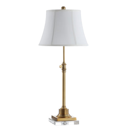 SAFAVIEH Lighting Amande Lampada da tavolo regolabile in altezza da 27-31 pollici, set di 2 - 13Wx13Dx31H