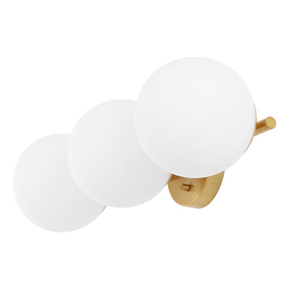 Applique da parete tradizionale Lambrini 21 di SAFAVIEH Lighting (3 lampadine) - 6 L x 8 P x 21 A - 21 L x 8 P x 6 A